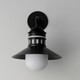 Admiralty One Light Outdoor Wall Sconce (35124SWBK)