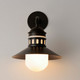 Admiralty One Light Outdoor Wall Sconce (35124SWBK)