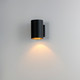 Outpost LED Outdoor Wall Sconce in Black (16-86401BK)