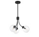 Three Light Chandelier (M10057MBK)