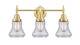Innovations - 447-3W-SB-G194 - Three Light Bath Vanity - Satin Brass