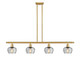 Innovations - 516-4I-SG-G92-LED - LED Island Pendant - Ballston - Satin Gold