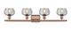 Ballston Four Light Bath Vanity (516-4W-AC-G92)