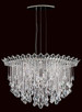 Schonbek - TR4812N-401R - Eight Light Pendant - Trilliane Strands - Polished Stainless Steel