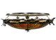 Meyda Tiffany - 137264 - Six Light Semi-Flushmount - Greenbriar Oak - Antique Copper