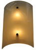 Meyda Tiffany - 141927 - Two Light Wall Sconce - Metro Fusion - Nickel
