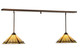 Meyda Tiffany - 148282 - Two Light Island Pendant - Belvidere - Mahogany Bronze