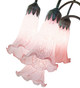 Pink 12 Light Floor Lamp (18255)