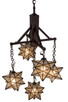 Moravian Star Five Light Chandelier (184367)