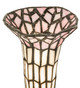 Stained Glass Pond Lily One Light Mini Lamp (20433)