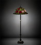 Tiffany Rosebush Three Light Floor Lamp (229110)
