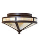 Craftsman Two Light Flushmount (22957)