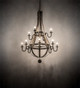 Barrel Stave 12 Light Chandelier (230170)