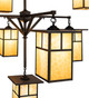 Hyde Park Nine Light Chandelier (230747)