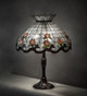 Roseborder Three Light Table Lamp (232794)