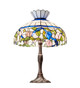 Rose Vine Three Light Table Lamp in Mahogany Bronze (57-232796)