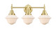 Innovations - 447-3W-SB-G531 - Three Light Bath Vanity - Satin Brass