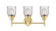 Three Light Bath Vanity (447-3W-SB-G54)