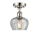 Innovations - 516-1C-PN-G92 - One Light Semi-Flush Mount - Ballston - Polished Nickel