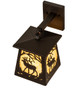 Elk at Dawn One Light Wall Sconce (237280)