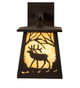 Elk at Dawn One Light Wall Sconce (237280)