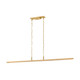 Corbett Lighting - 550-01-VB - LED Linear Pendant - Cortina - Vintage Brass