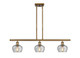 Innovations - 516-3I-BB-G92 - Three Light Island Pendant - Ballston - Brushed Brass