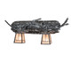 Meyda Tiffany - 241338 - Two Light Vanity - Pine Branch - Silver Mica