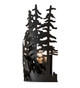 Bear Through the Trees One Light Wall Sconce (241558)