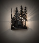 Bear Through the Trees One Light Wall Sconce (241558)