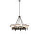 Topridge Eight Light Chandelier (245369)