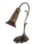 Stained Glass Pond Lily Mini Lamp (251849)