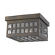 Acclaim Lighting - 1815ORB - Two Light Flushmount - Letzel - Oil-Rubbed Bronze