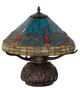 Tiffany Dragonfly Three Light Table Lamp (261259)