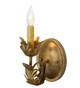 Esther One Light Wall Sconce in Light Brushed Gold (57-262889)