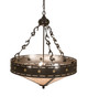 Craftsman Four Light Inverted Pendant (26923)