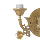 Victorian One Light Wall Sconce Hardware in Sahara Gold (57-274733)