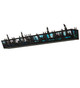 Tall Pines Eight Light Vanity in Flat Black (57-276768)
