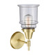 One Light Wall Sconce (447-1W-SB-G184)