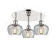 Innovations - 516-3C-PN-G92 - Three Light Semi-Flush Mount - Ballston - Polished Nickel