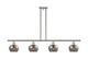 Innovations - 516-4I-PN-G93 - Four Light Island Pendant - Ballston - Polished Nickel