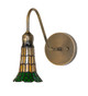 Stained Glass Pond Lily One Light Wall Sconce (287195)
