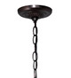 Stained Glass Pond Lily Seven Light Chandelier in Mahogany Bronze (57-49252)
