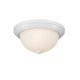 Two Light Flushmount (4901-WH)