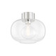 Mitzi - H403501-PN - One Light Flush Mount - Harlow - Polished Nickel