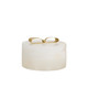 Arteriors - ARC04 - Container - Monet - White Onyx
