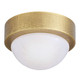 Arteriors - DFC20 - LED Flush Mount - Lennon - Antique Brass
