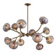 Arteriors - DLI15 - 12 Light Chandelier - Merrick - Vintage Brass