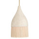 Arteriors - DPS08 - One Light Pendant - Marley - Lime Wash