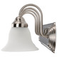 Ballerina Four Light Vanity in Brushed Nickel (72-60-3281)